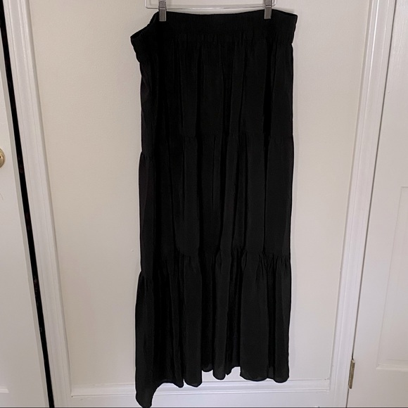 ee:some Dresses & Skirts - NWT Black tiered maxi skirt